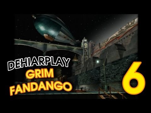 Видео: Живём за гранью смерти в Grim Fandango - 6 серия