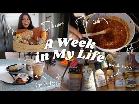 Видео: Провёл день, занимаясь осенними делами: страна амишей, корзинка бу, дегустация кофе и вечер чили