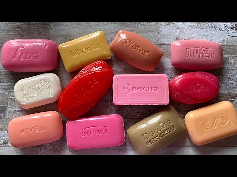 Видео: ASMR Soap cutting | Soap Carving|Резка мыла  | ASMR