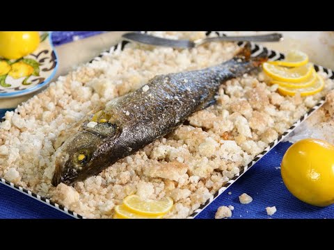 Видео: Запеченный морской окунь в соли - старинный способ приготовить любую рыбу