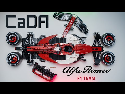 Видео: ОБЗОР КОНСТРУКТОРА CADA F1 ALFA ROMEO SAUBER! Это не то, чего я ожидал...