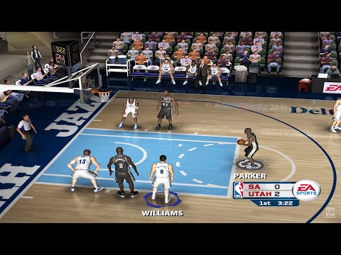 Видео: NBA Live 06 - Геймплей на GameCube