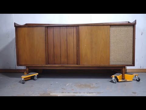 Видео: Переделка старой тумбы с проигрывателем