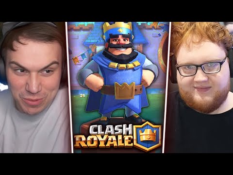 Видео: ГЛЕБ ИГРАЕТ в Clash Royale / БОИ 1 VS 1 (Хелин, Ростик) | Sasavot