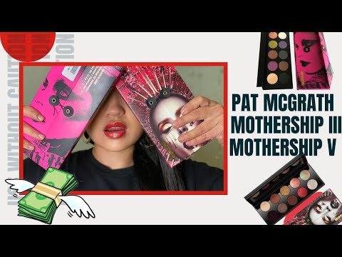 Видео: Мой самый дорогой обзор!!! Тени PAT MCGRATH MOTHERSHIP III SUBVERSIVE, MOTHERSHIP V BRONZE SEDUCTION