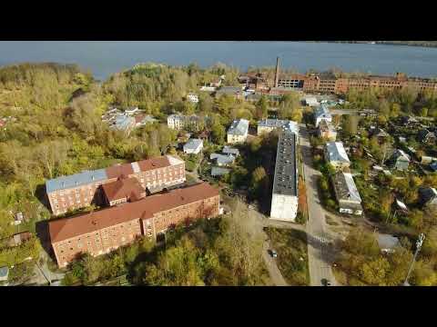 Видео: Кинешма - район Анилплощадка и вторая фабрика