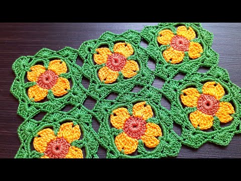 Видео: Простой и очень красивый  КВАДРАТНЫЙ МОТИВ вязание крючком мастер-класс How to Crochet for Beginners
