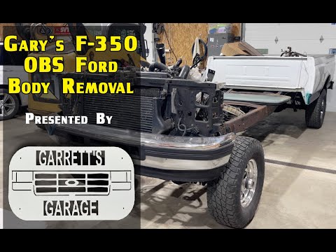 Видео: Снятие кабины OBS, F-350 Гэри!