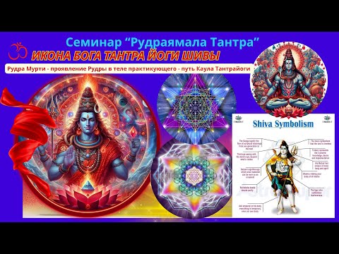 Видео: Икона Бога Тантра йоги Шивы - Семинар "Рудраямала Тантра". Гуру Шиваисса Адинатха