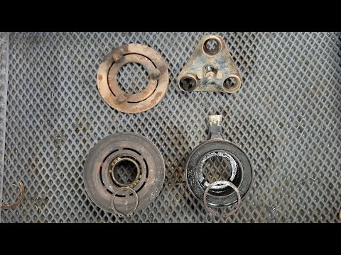Видео:  ремонта кондиционера  FORD : прижимной диск муфты развалился, а также  корпус электромагнита.
