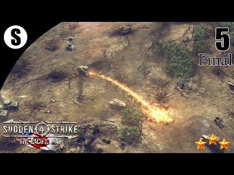 Видео: Прохождение Sudden Strike 4 - The Pacific War [Япония] ( Битва за Окинаву ) #5 Финал