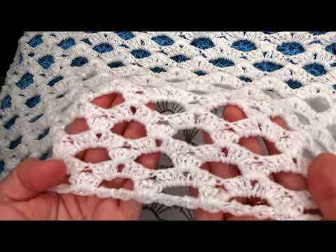 Видео: Ажурный УЗОР для ПОНчО , вязание КРЮчКОМ ,  crochet beautiful pattern ( №173)