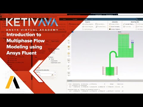 Видео: Введение в моделирование многофазных течений с использованием Ansys Fluent | Виртуальная академия...