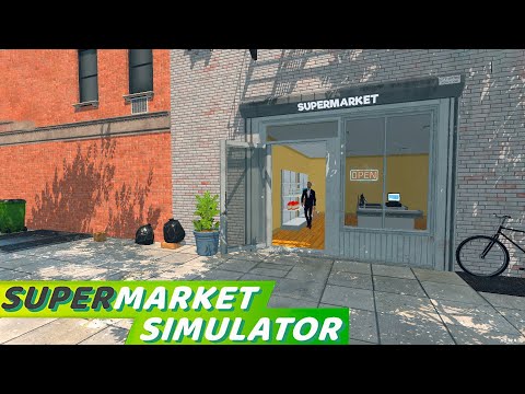 Видео: Биг босс открыл супермаркет ► Supermarket Simulator #1