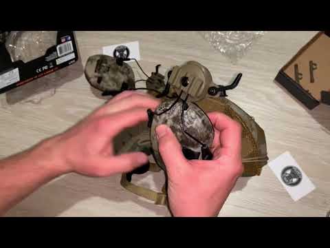 Видео: Переходники для наушников walker’s razor на шлем FAST Helmet