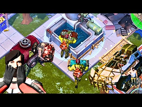 Видео: Кислотная ванная и все виды зараженных ящиков! Обновлённый АТВ Вездеход и 100 уровень ящика со дна. 