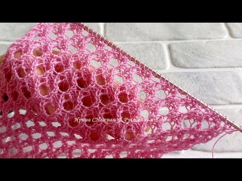 Видео: ✔ ОДНА ИЗ САМЫХ ЛУЧШИХ СЕТОК СПИЦАМИ ДЛЯ ЛЕТНЕГО СЕЗОНА