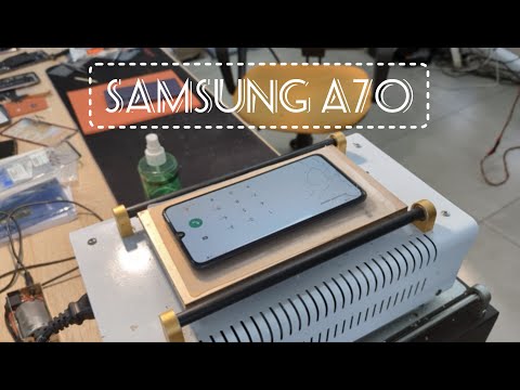 Видео: Samsung A70 / Заміна скла дисплею