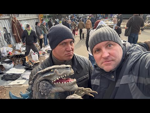 Видео: КИЕВСКАЯ БАРАХОЛКА / ВЛОГ