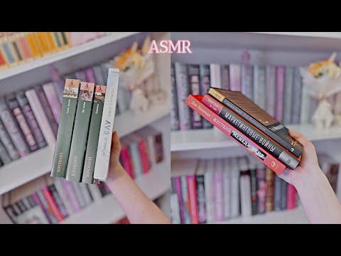 Видео: АСМР обзор книжных покупок, тихий шепот 🤍 ASMR whispering