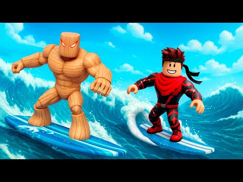 Видео: Эволюция Брейнротов чтобы спастись от волны в Brainrot Tsunami Роблокс !