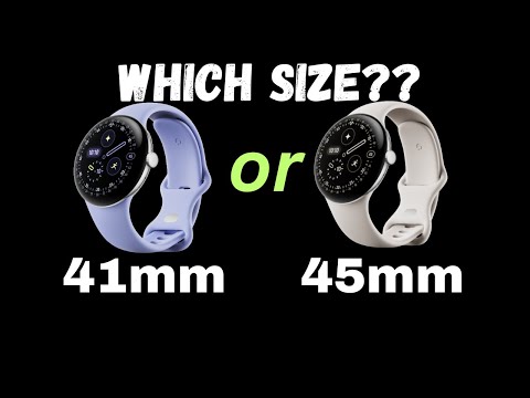 Видео: Pixel Watch 4 41 мм или 45 мм — какой размер подойдет именно вам?