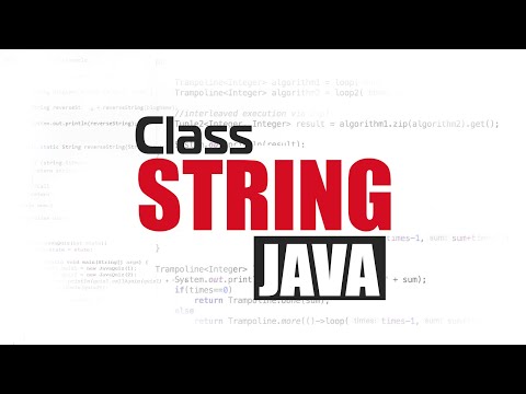 Видео: Java для начинающих. Урок 17: Класс String и его методы.