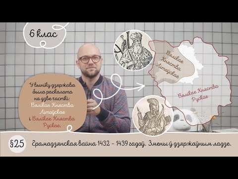 Видео: 6. § 25 Грамадзянская вайна 1432-1439 гадоў. Змены ў дзяржаўным ладзе.