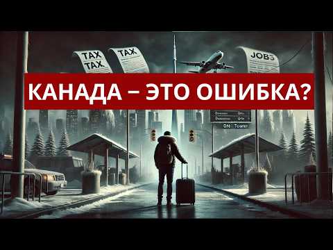 Видео: Почему НЕ СТОИТ переезжать в Канаду в 2025? Это уже ошибка!
