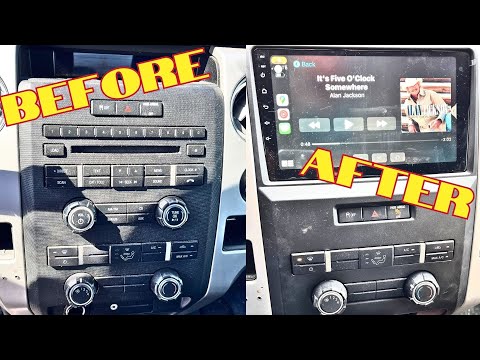 Видео: Как снять штатную магнитолу Ford F 150 2009-2014 годов выпуска