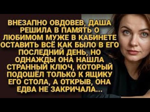 Видео: Овдовев, Даша нашла ключ к тайному ящику мужа — и то, что было внутри, поразило её...