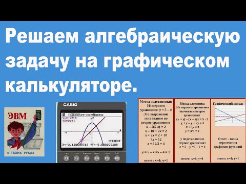 Видео: Решаем алгебраическую задачу на графическом калькуляторе