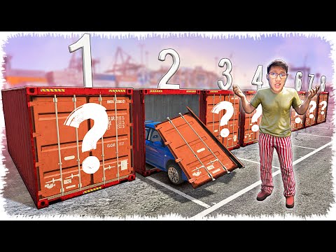 Видео: Маған контейнерден ғажайып көлік түсті (GTA V)