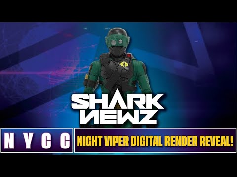 Видео: Новый рендер GIJOE Classified NIGHT VIPER! Дорога на NYCC 2025 — SHARKNEWZ