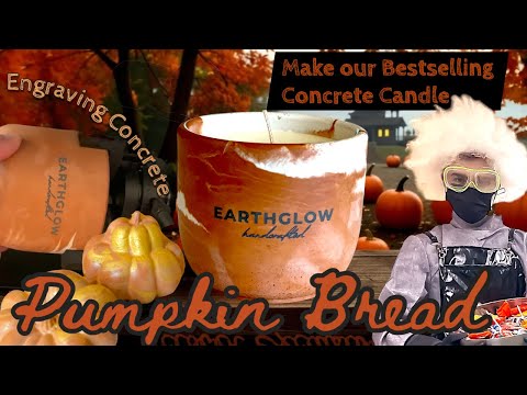 Видео: 🎃 Сделайте нашу самую продаваемую осеннюю свечу из бетона | *Формочки для тыкв @BoowanNicole* | Г...