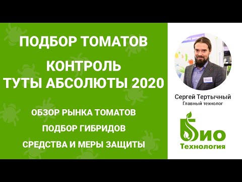 Видео: Защита от Туты Абсолюты в сезоне 2020. Обзор рынка и подбор гибридов томата от компании Гавриш