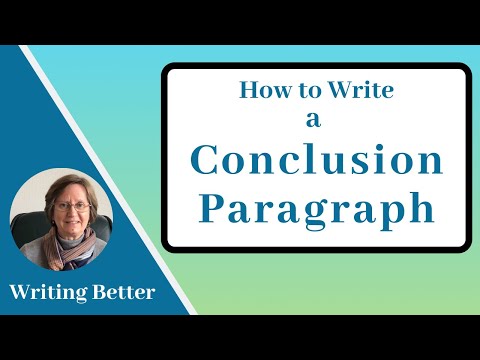 Видео: 7. Как написать заключительный абзац