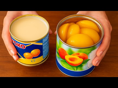 Видео: Только 2 ингредиента! Этим летом десерт с пиченом и конденсированным молоком потрясающий!