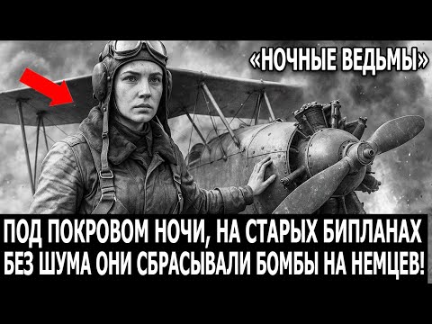 Видео: Невероятная Хитрость: Немцы смеялись над старыми бипланами  пока не столкнулись с “Ночными Ведьмами”