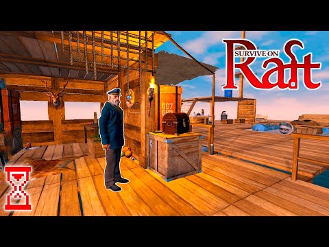 Видео: Первая встреча с Торговцем | Survival on raft: Выживание на плоту