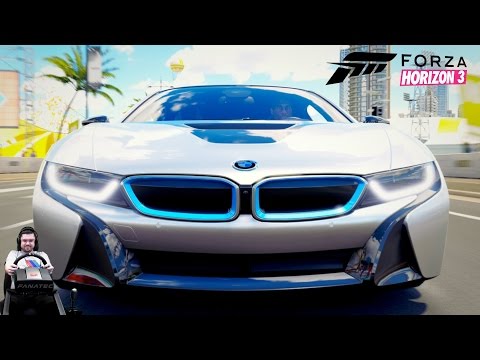 Видео: Крутые тачки из нового карпака - Rockstar Energy - Forza Horizon 3 на руле Fanatec CSL Elite Wheel