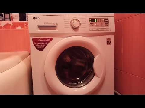 Видео: Стиральная машина LG режим отжим Direct Drive