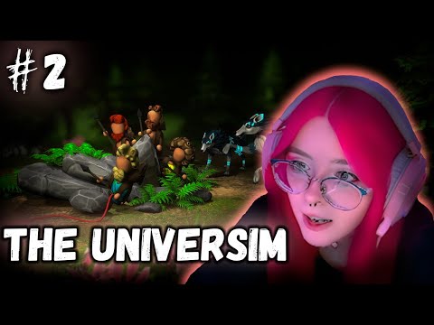 Видео: KSENIA_MESS ИГРАЕТ В The Universim #2