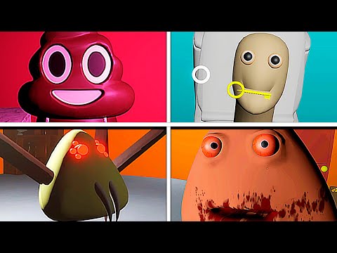 Видео: КАКАШКА POU ВСЕ КОНЦОВКИ ИГРЫ !