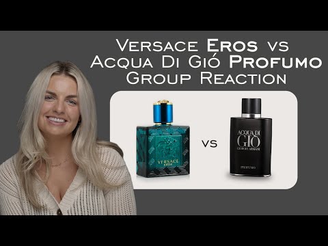 Видео: Групповая реакция: Versace Eros против Acqua di Giò Profumo
