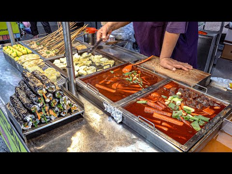 Видео: Самое известное солнце, tteokbokki в Пусане, оригинальное название в течение 33 лет. уличная еда