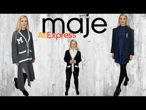 Видео: MAJE  с Aliexpress