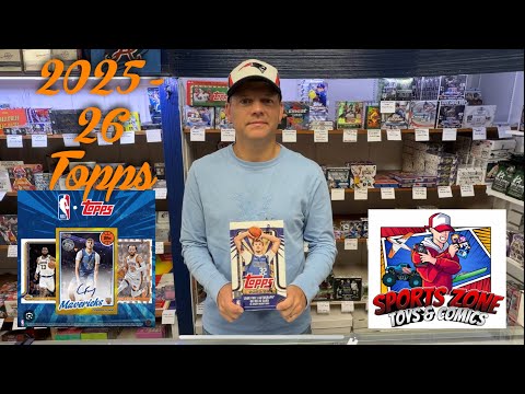 Видео: Обзор и разбор баскетбольной коробки Topps 2025-26