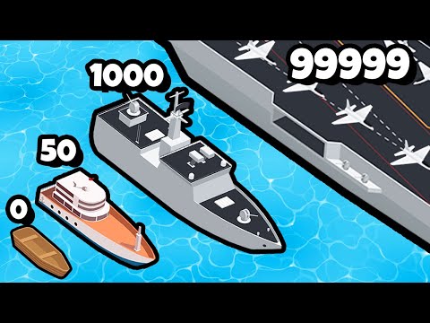 Видео: ЭВОЛЮЦИЯ ЛОДКИ на МАКСИМАЛЬНЫЙ УРОВЕНЬ!
