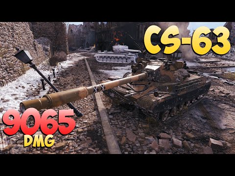 Видео: CS-63 - 7 Kills 9K DMG - Всё в цель! - Мир Танков